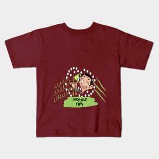 Party with Mr. Bean Kids T-Shirt